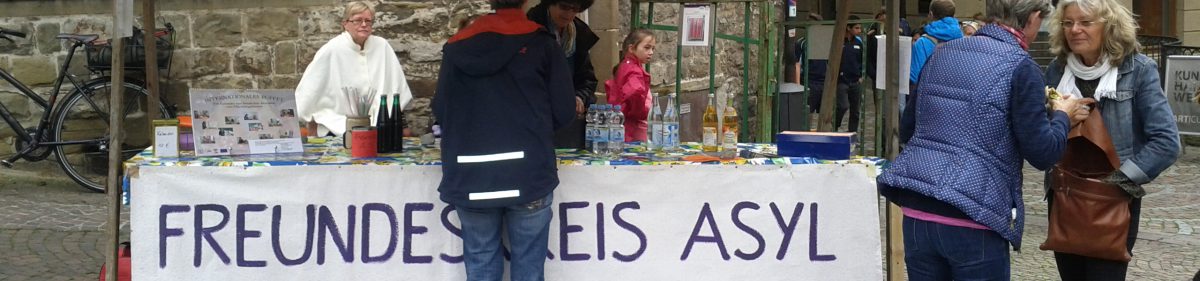 Freundeskreis Asyl und der Verein Grenzenlose Freundschaft