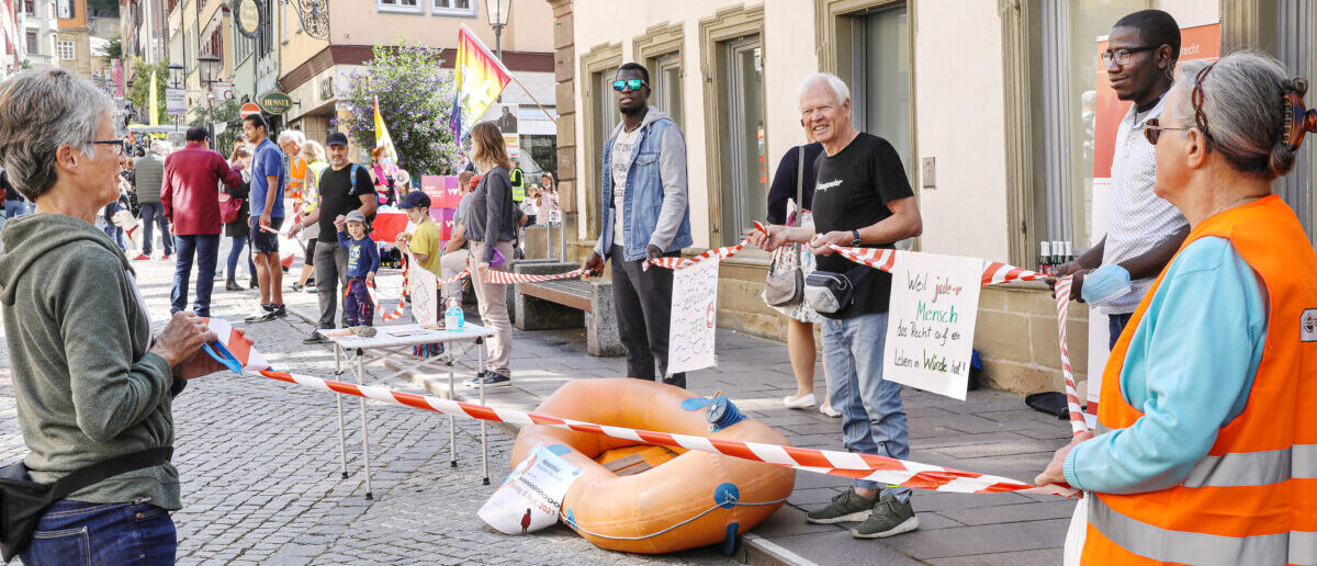 Freundeskreis Asyl und der Verein Grenzenlose Freundschaft